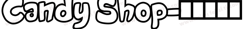 Candy Shop字体转换
